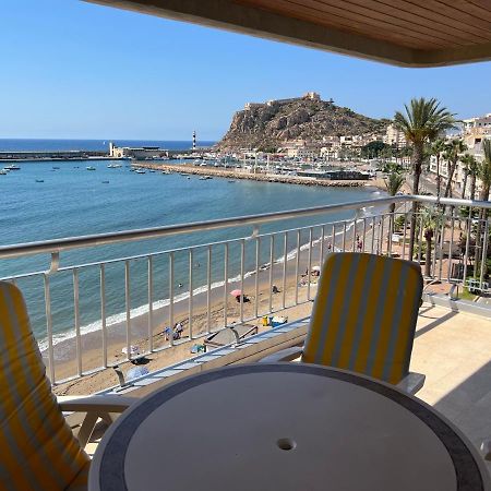 Primera Linea De Playa En Bahia De Levante, Vistas Panoramicas Águilas Buitenkant foto