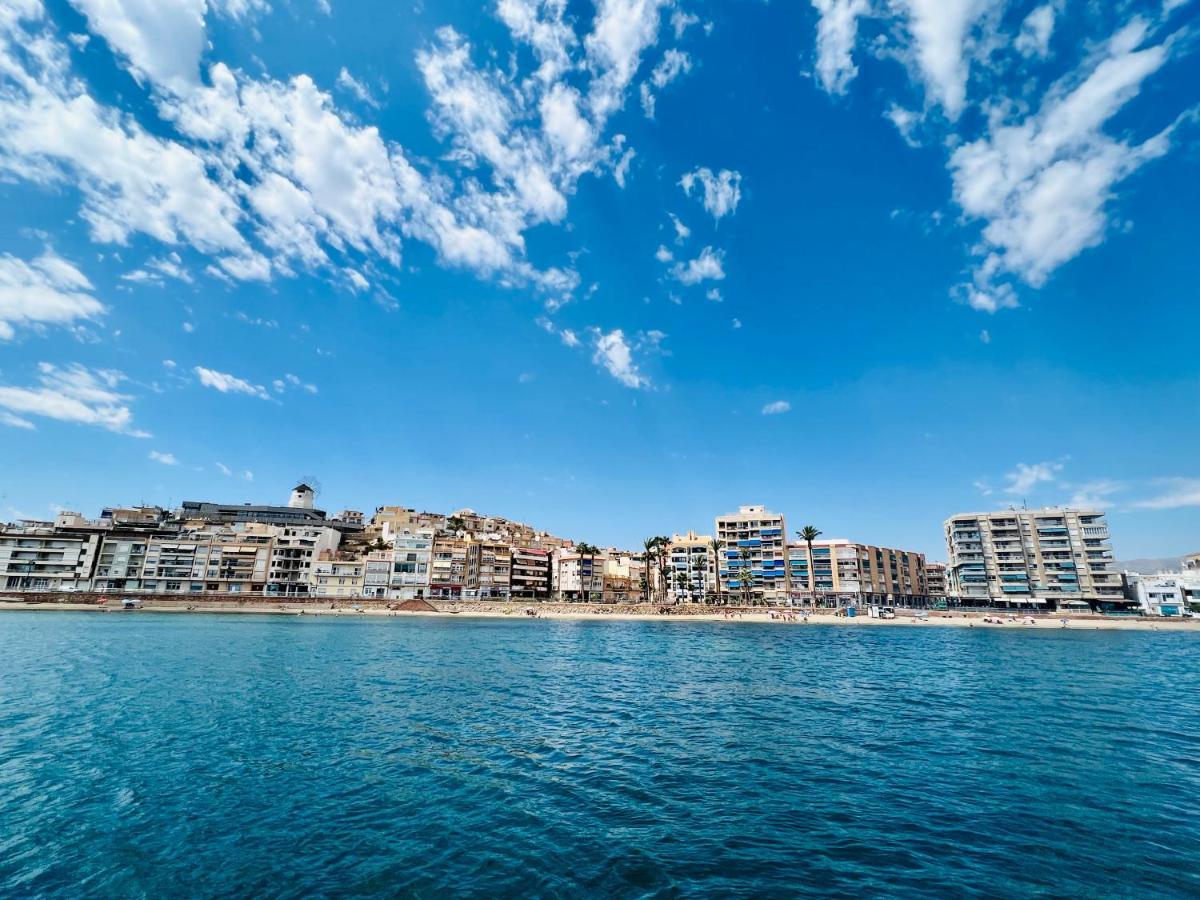 Primera Linea De Playa En Bahia De Levante, Vistas Panoramicas Águilas Buitenkant foto