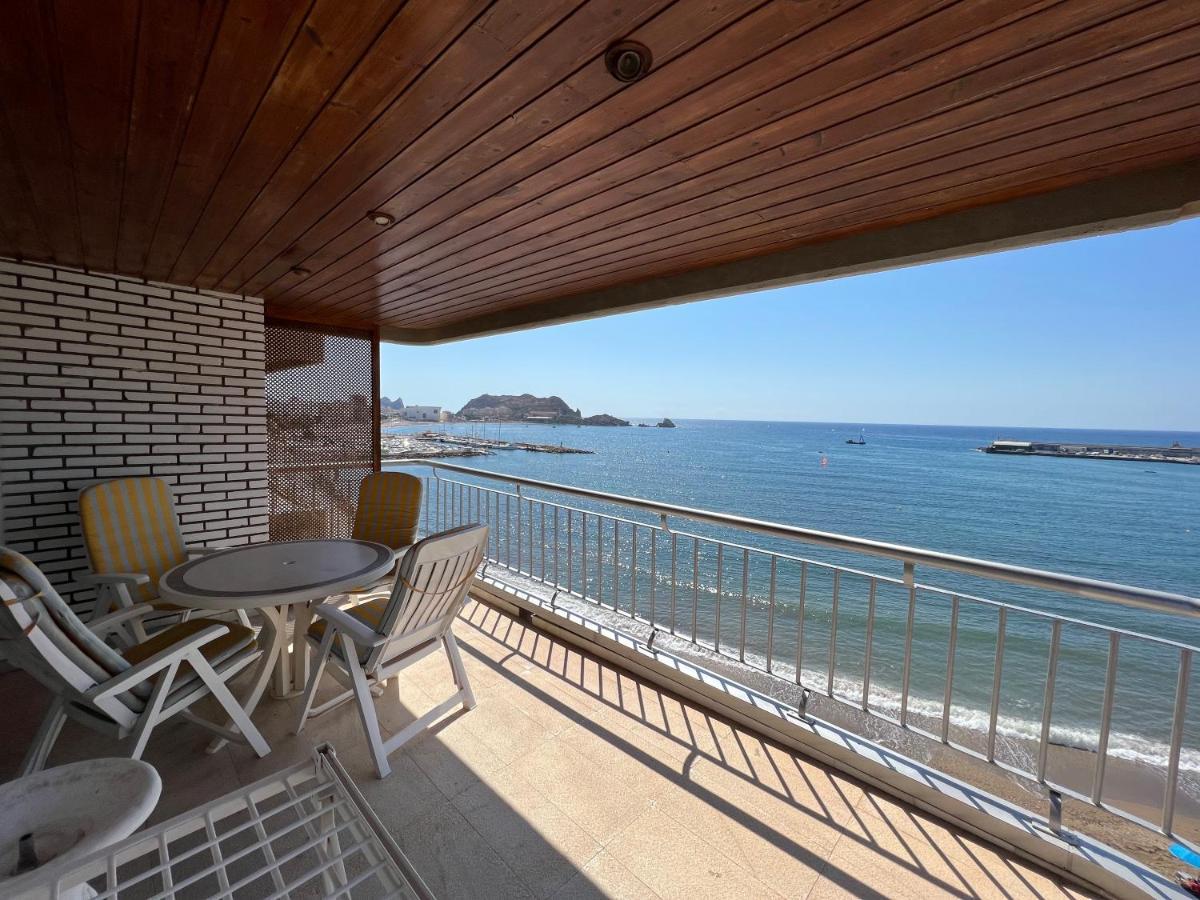 Primera Linea De Playa En Bahia De Levante, Vistas Panoramicas Águilas Buitenkant foto