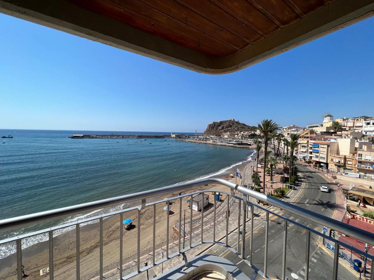 Primera Linea De Playa En Bahia De Levante, Vistas Panoramicas Águilas Buitenkant foto