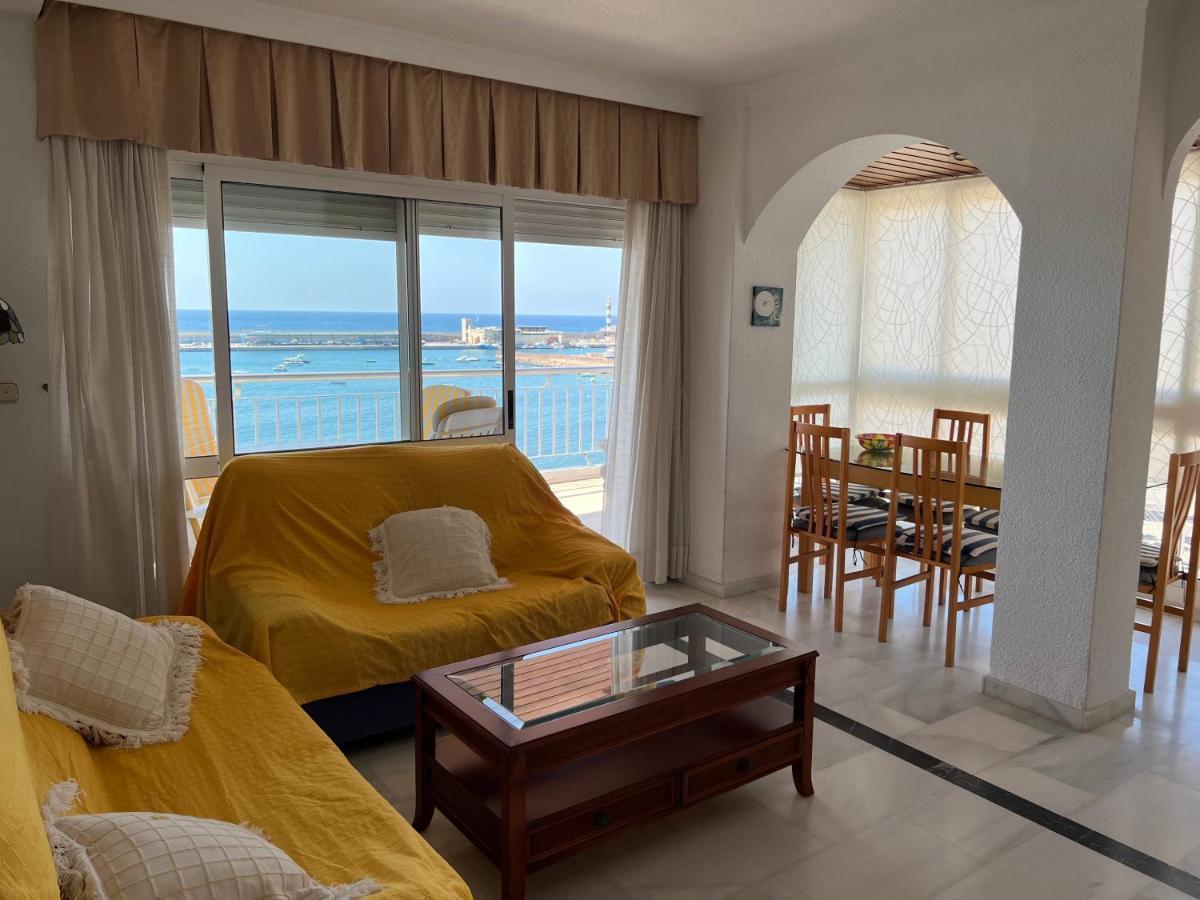 Primera Linea De Playa En Bahia De Levante, Vistas Panoramicas Águilas Buitenkant foto